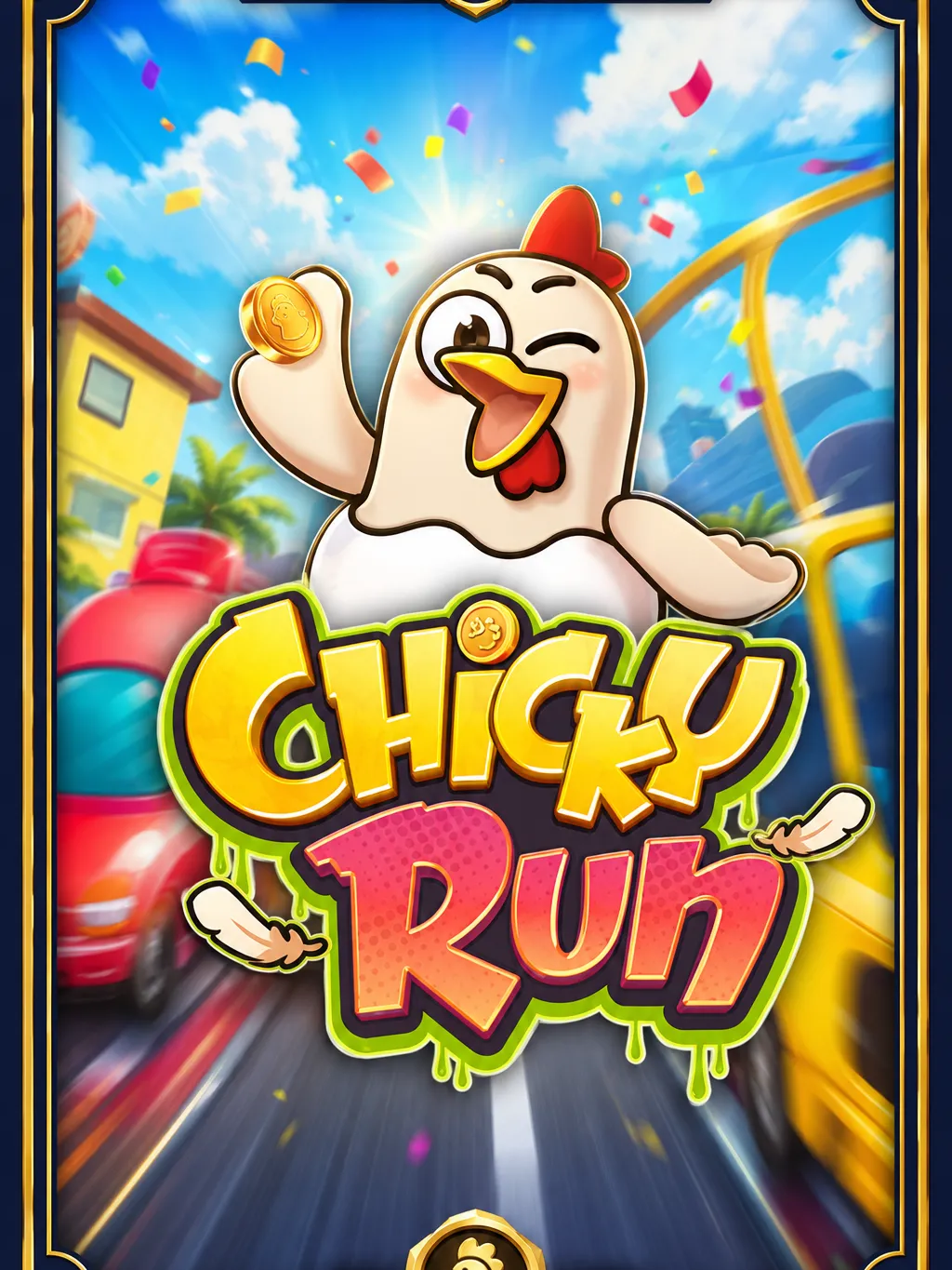 Start the Chicken Run demo for free - screen showing virtual credit